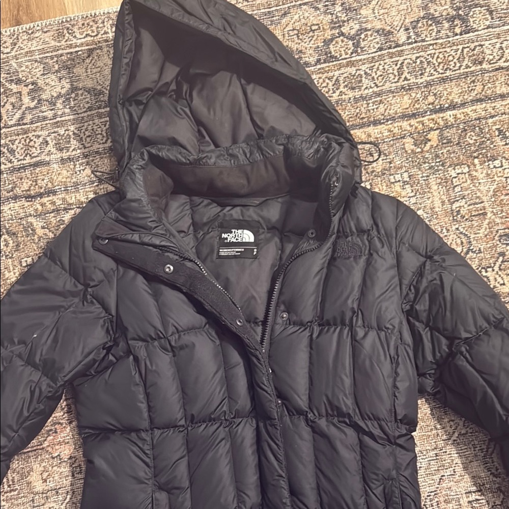 The North Face Women's long Black Puffer Jacket